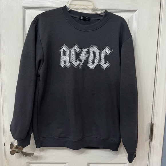 🦄 Vinyl Icons AC/DC Black Sweater - Picture 2 of 10
